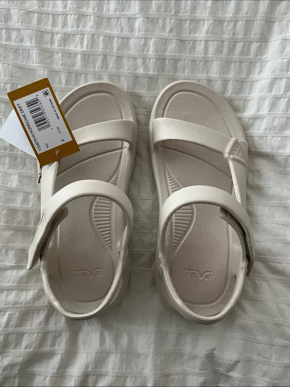 Teva Off-White Hurricane Drift Sport Sandals